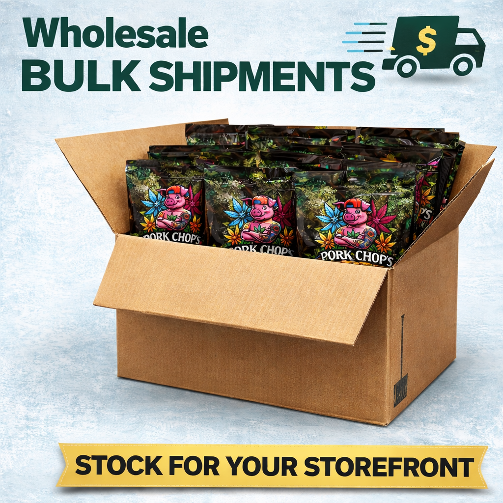 Pork Chop's Flower Stack Wholesale Mixed Retail Case