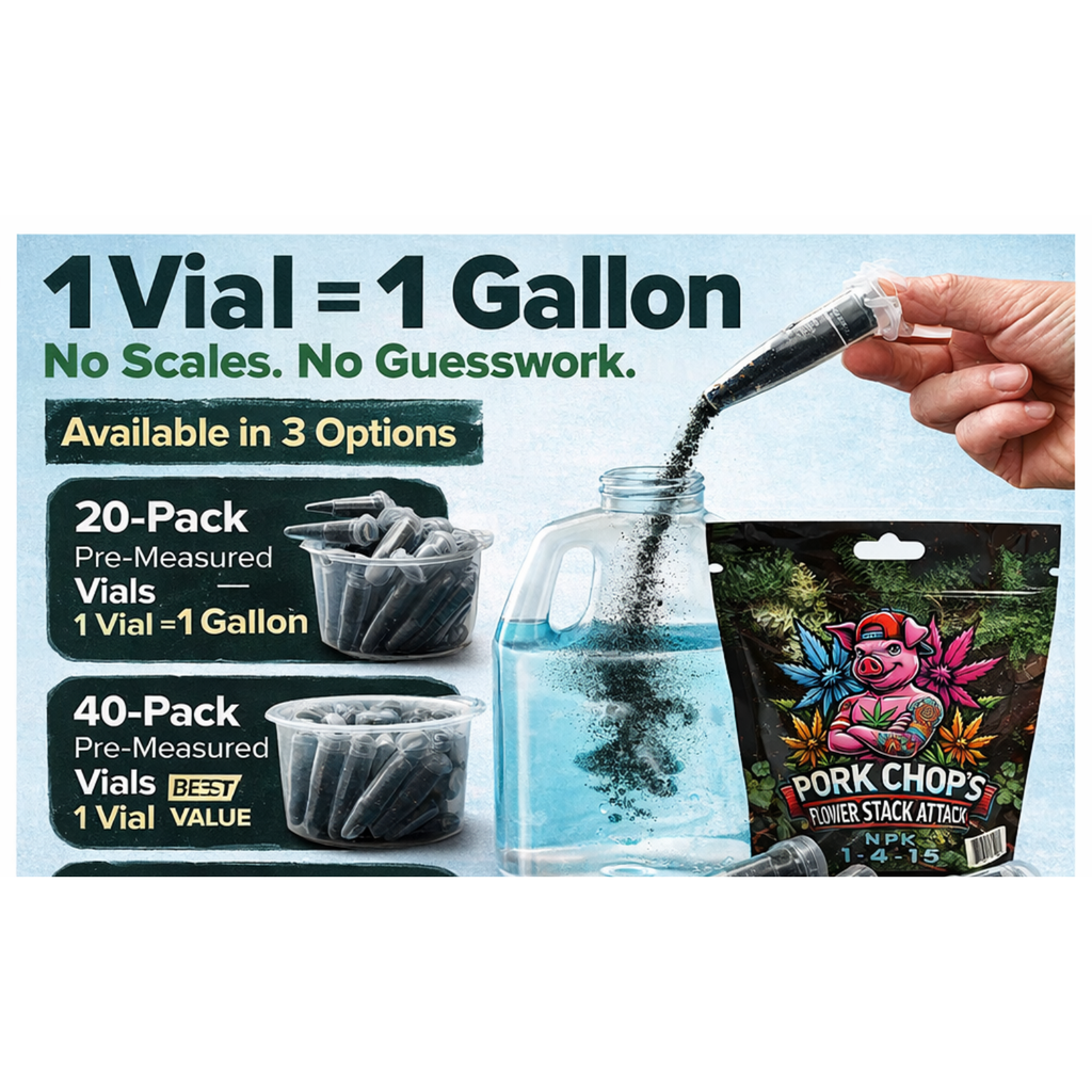 Pork Chop's Flower Stack